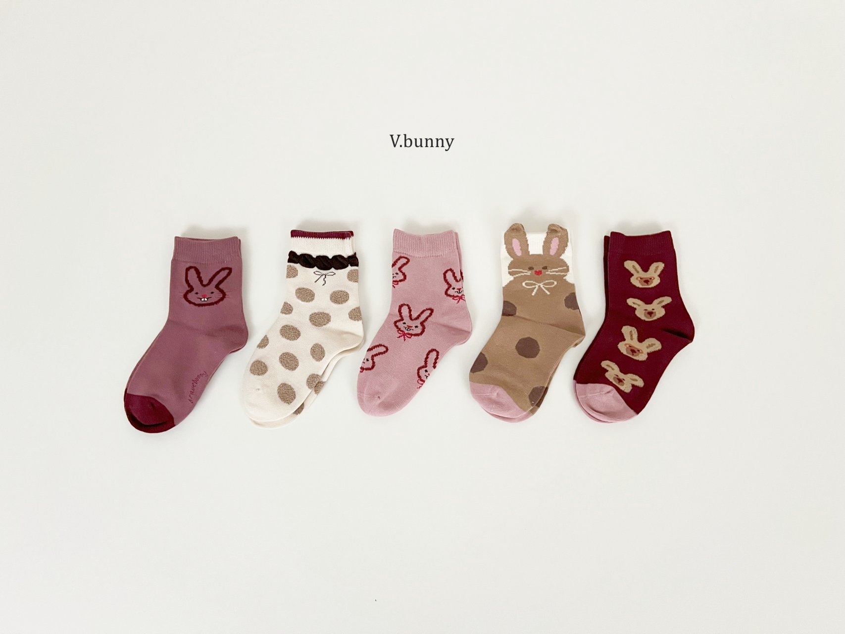 바닐라버니-바니리본양말세트