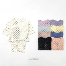 라임앤블루-FW어텀도트베스트실내복