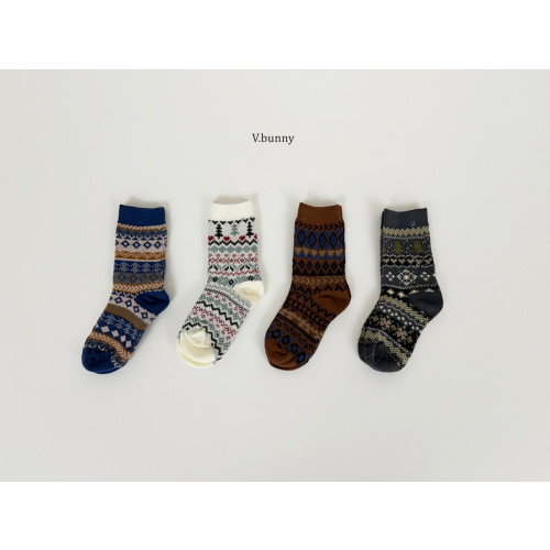 바닐라버니-메리빈티지양말세트