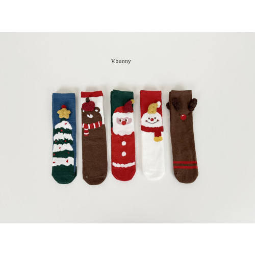 바닐라버니-크리스마스양말세트