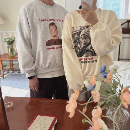 나잇베베-피자맨투맨어덜트