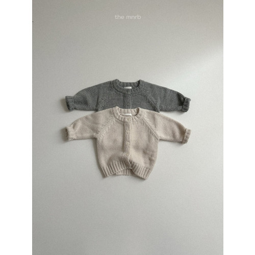 [코코브로니]미니로브-로브벌룬가디건 오트베이지 S