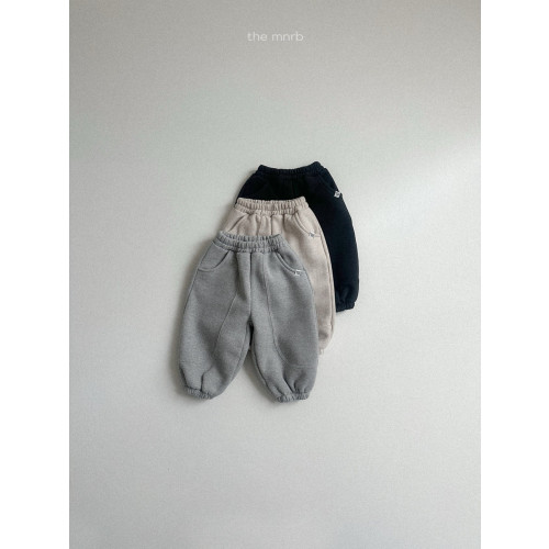 [코코브로니]미니로브-루키기모조거팬츠 탄블랙S