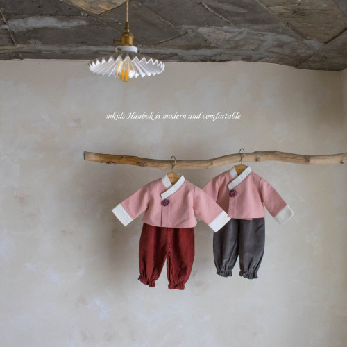 [한복]엠키즈-초아팬츠세트
