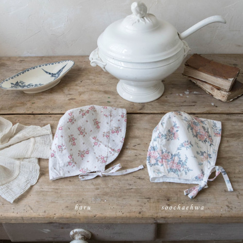 [한복]엠키즈-베이직플라워보넷