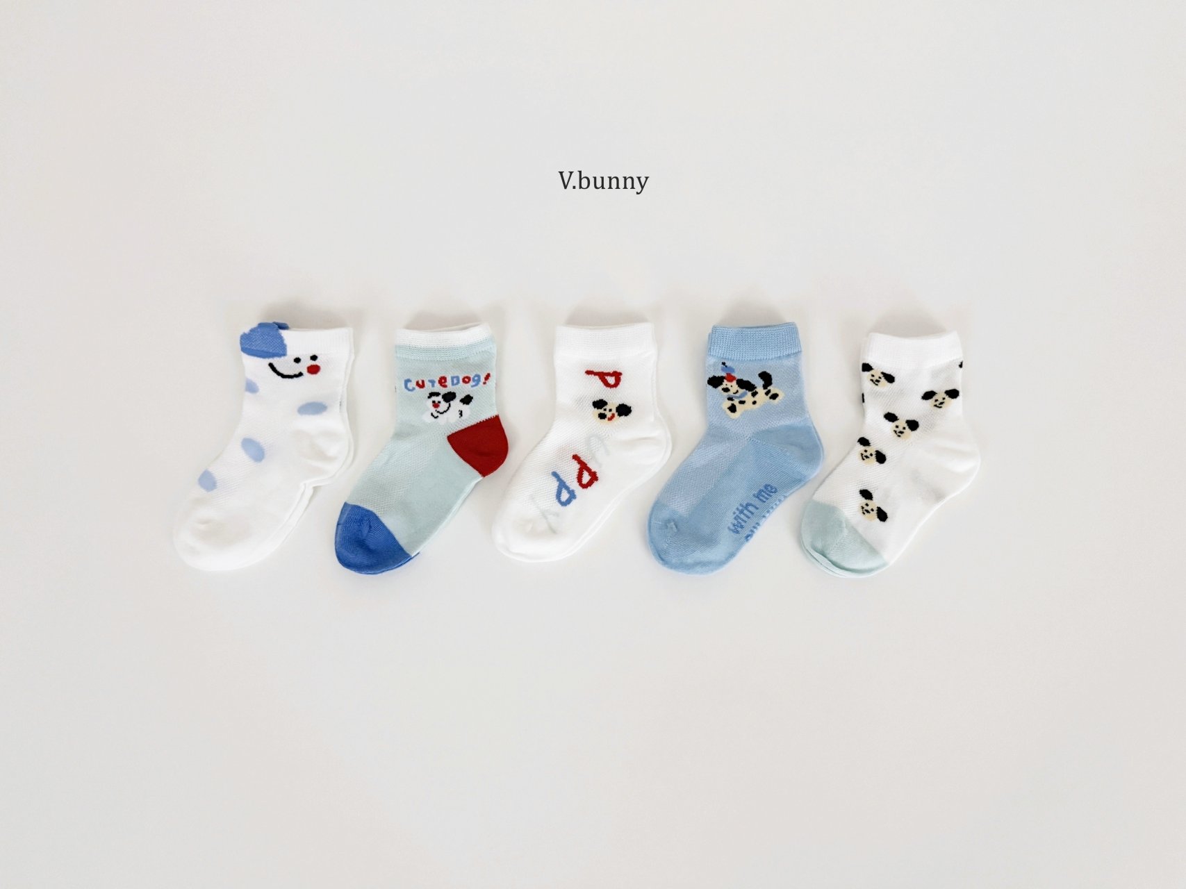 바닐라버니-큐트도그양말세트