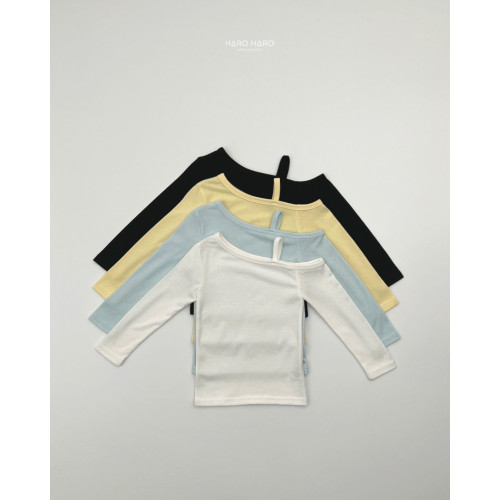 하로하로-허니오프숄더T