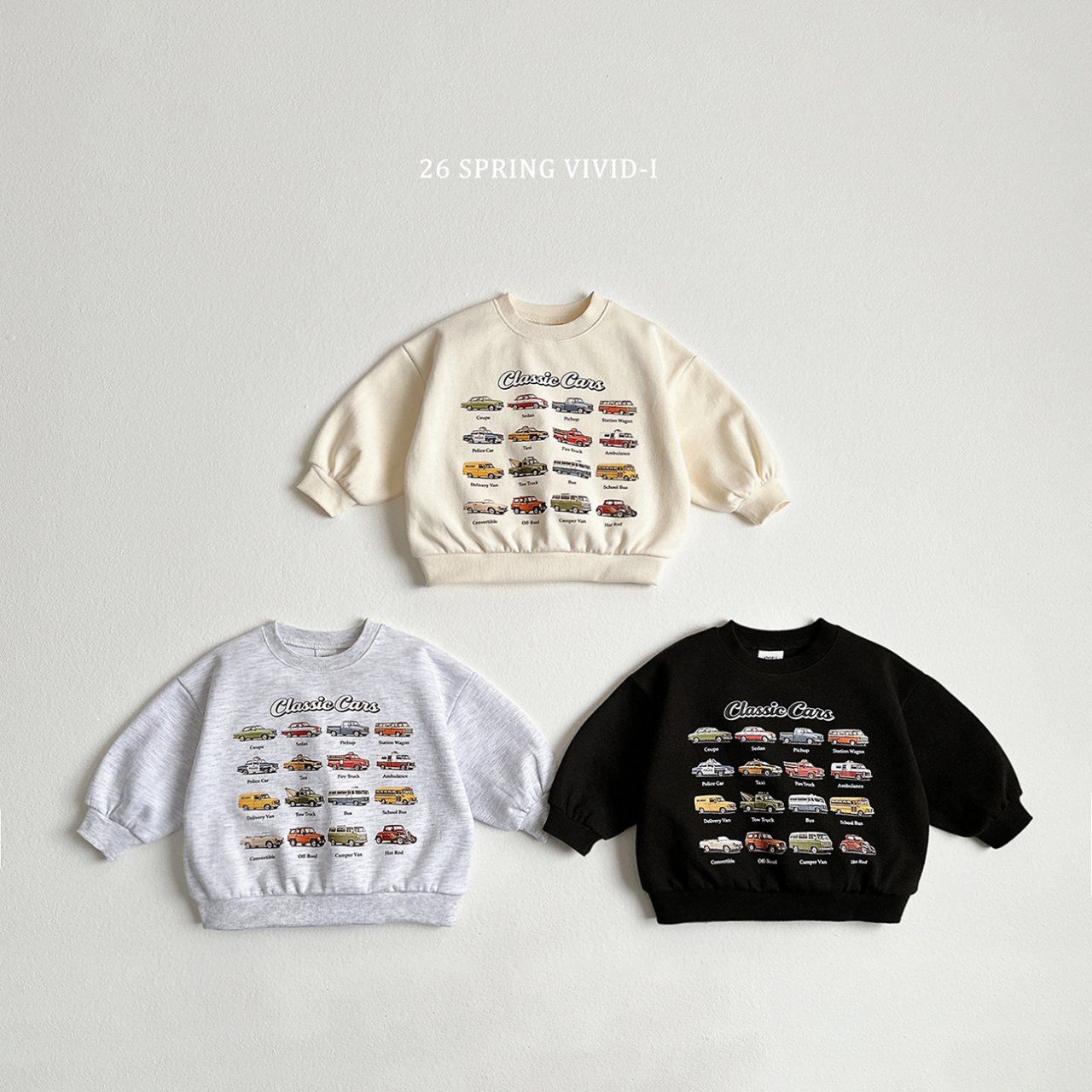 비비드아이-미니자동차맨투맨