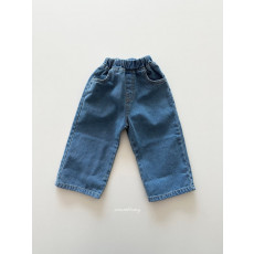 크림빵-오버핏비죠데님팬츠