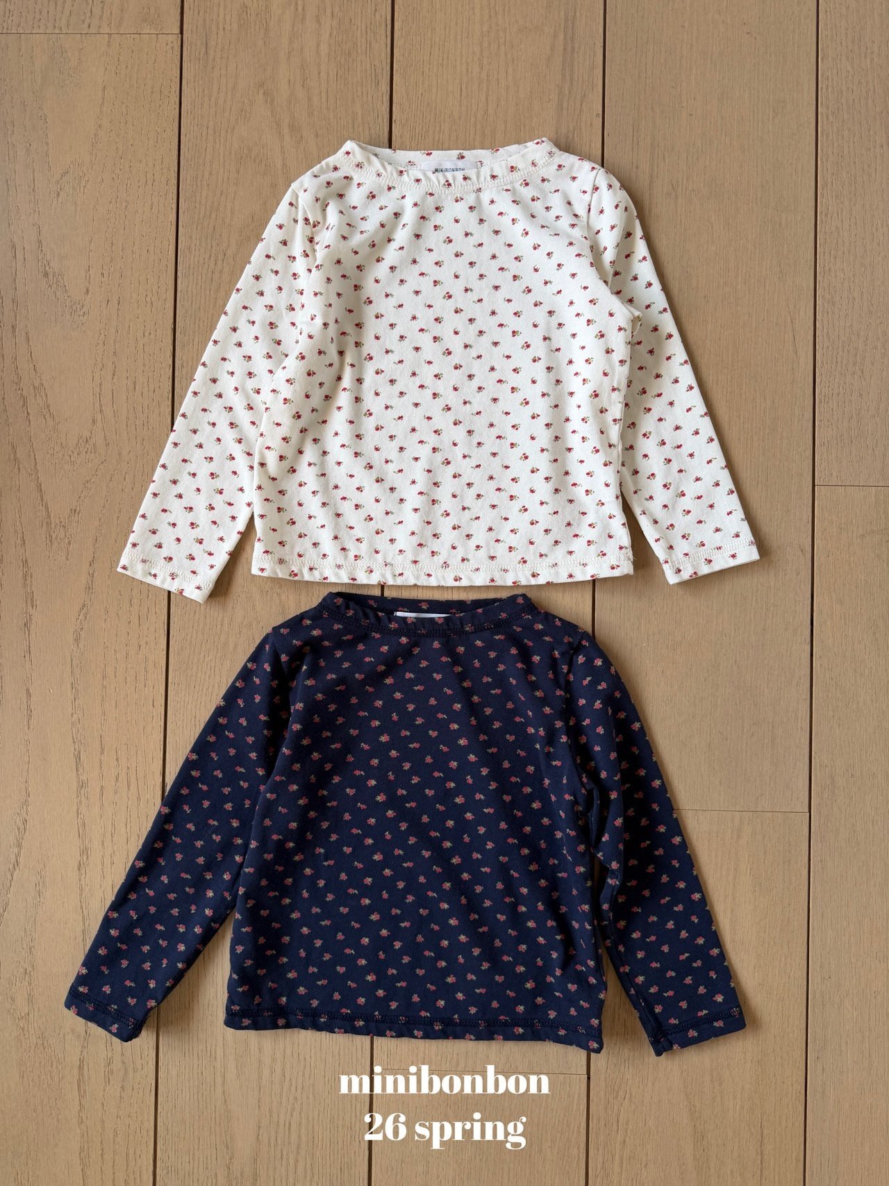 미니봉봉-빨간꽃티