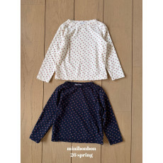 미니봉봉-빨간꽃티