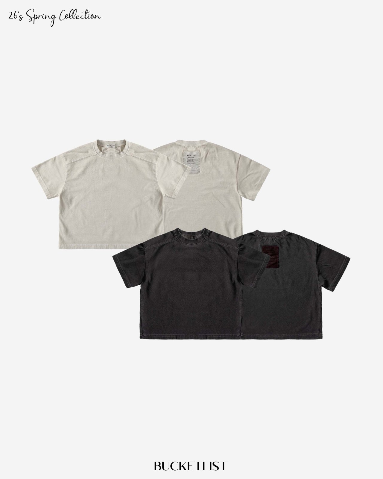 버킷리스트-다잉반팔T