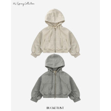 버킷리스트-크롭후드집업