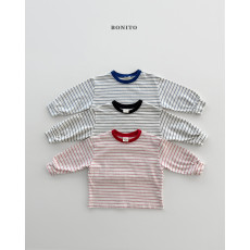 보니토-시보리배색ST티