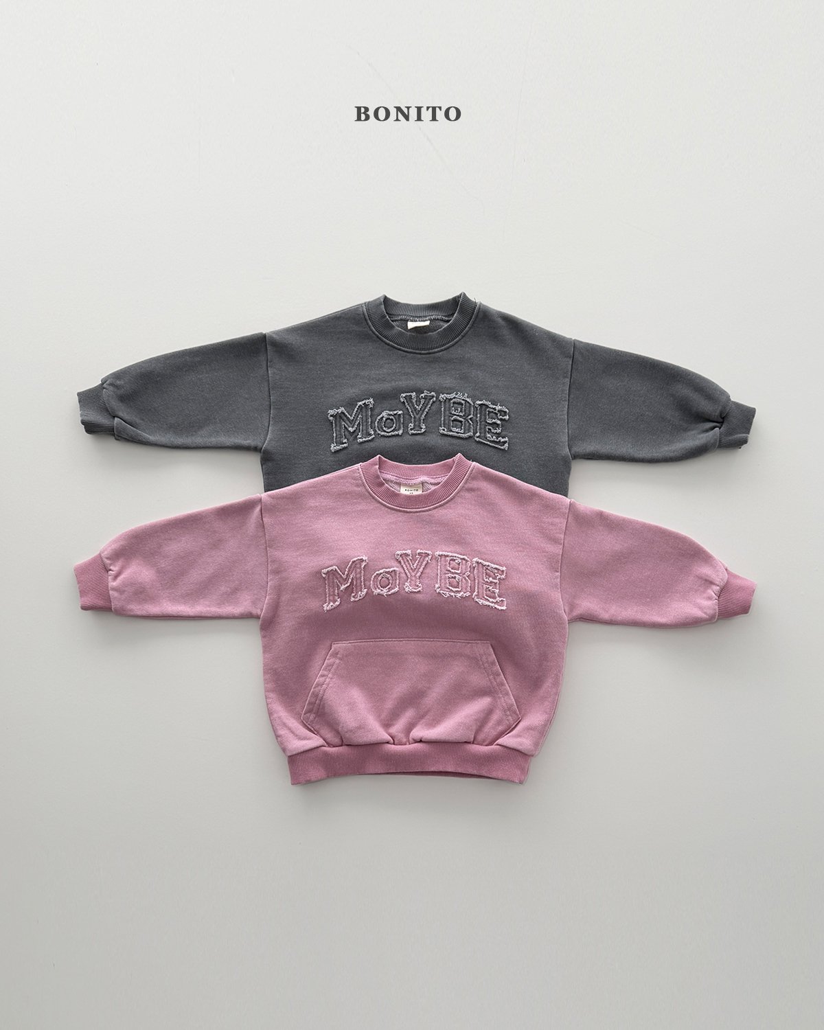 보니토-메이비피그먼트맨투맨