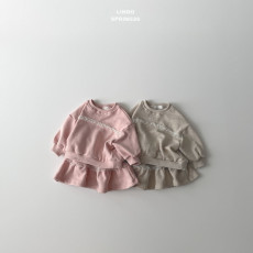 린도-프릴레이스맨투맨치마SET