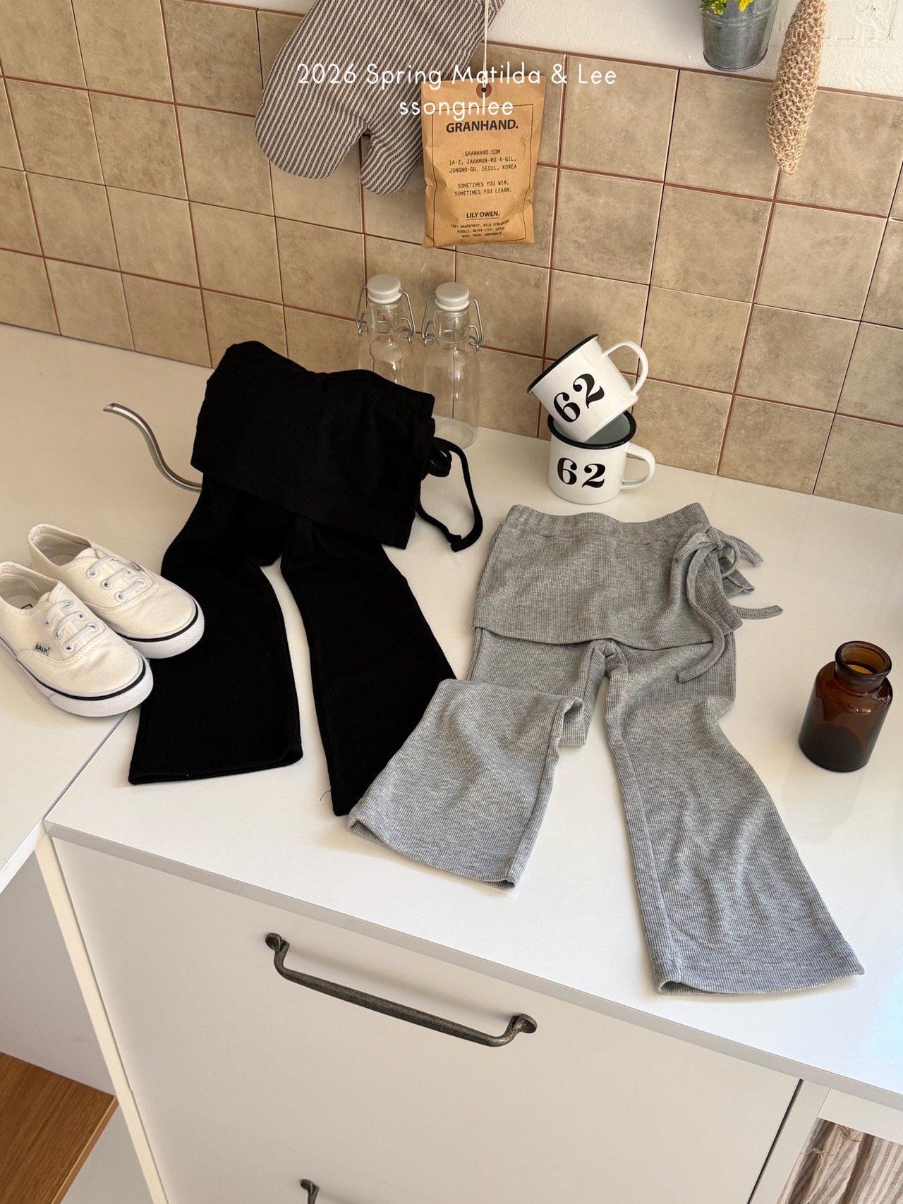 마틸다앤리-부츠컷치마바지