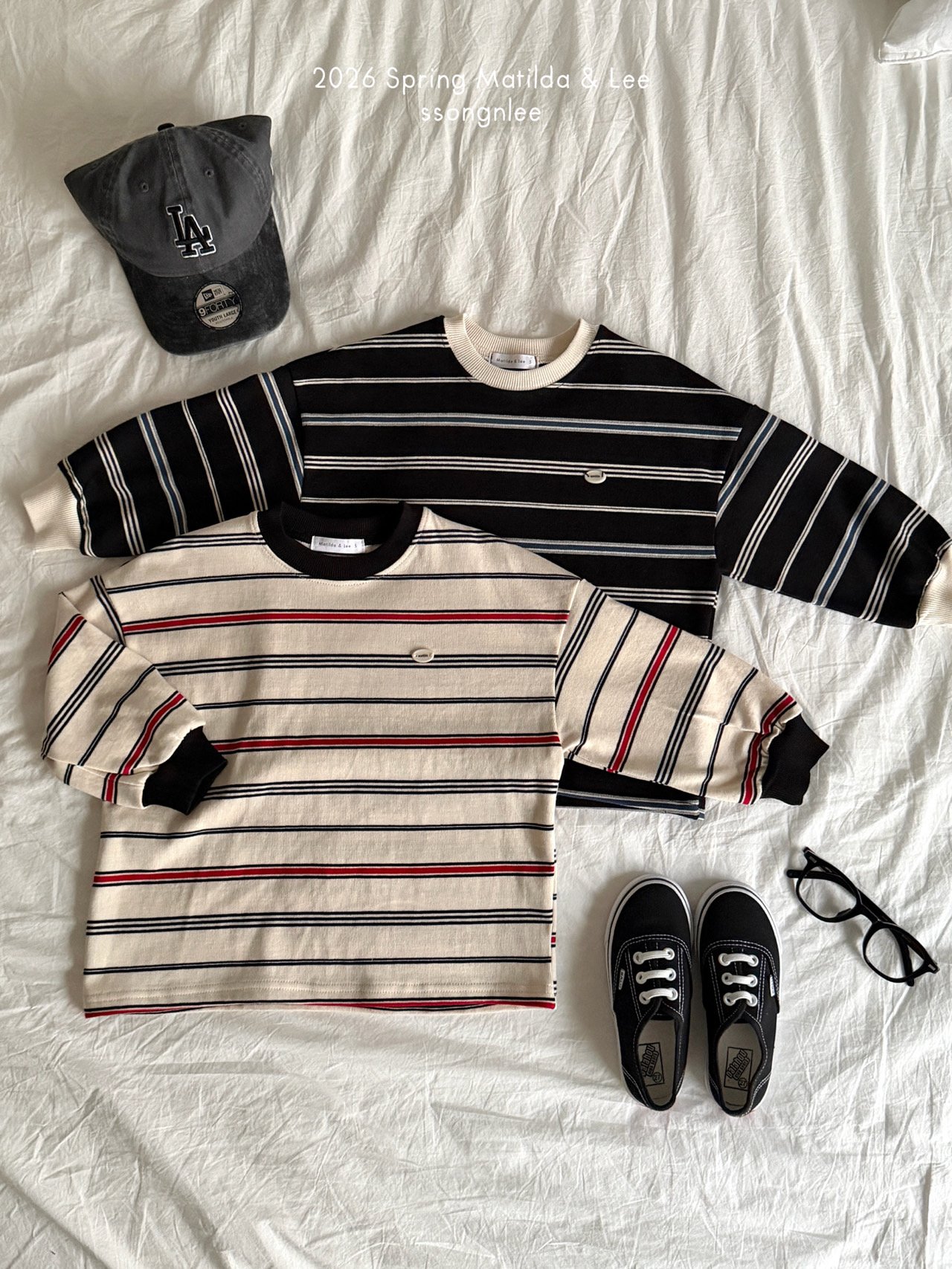 마틸다앤리-멀티ST배색티