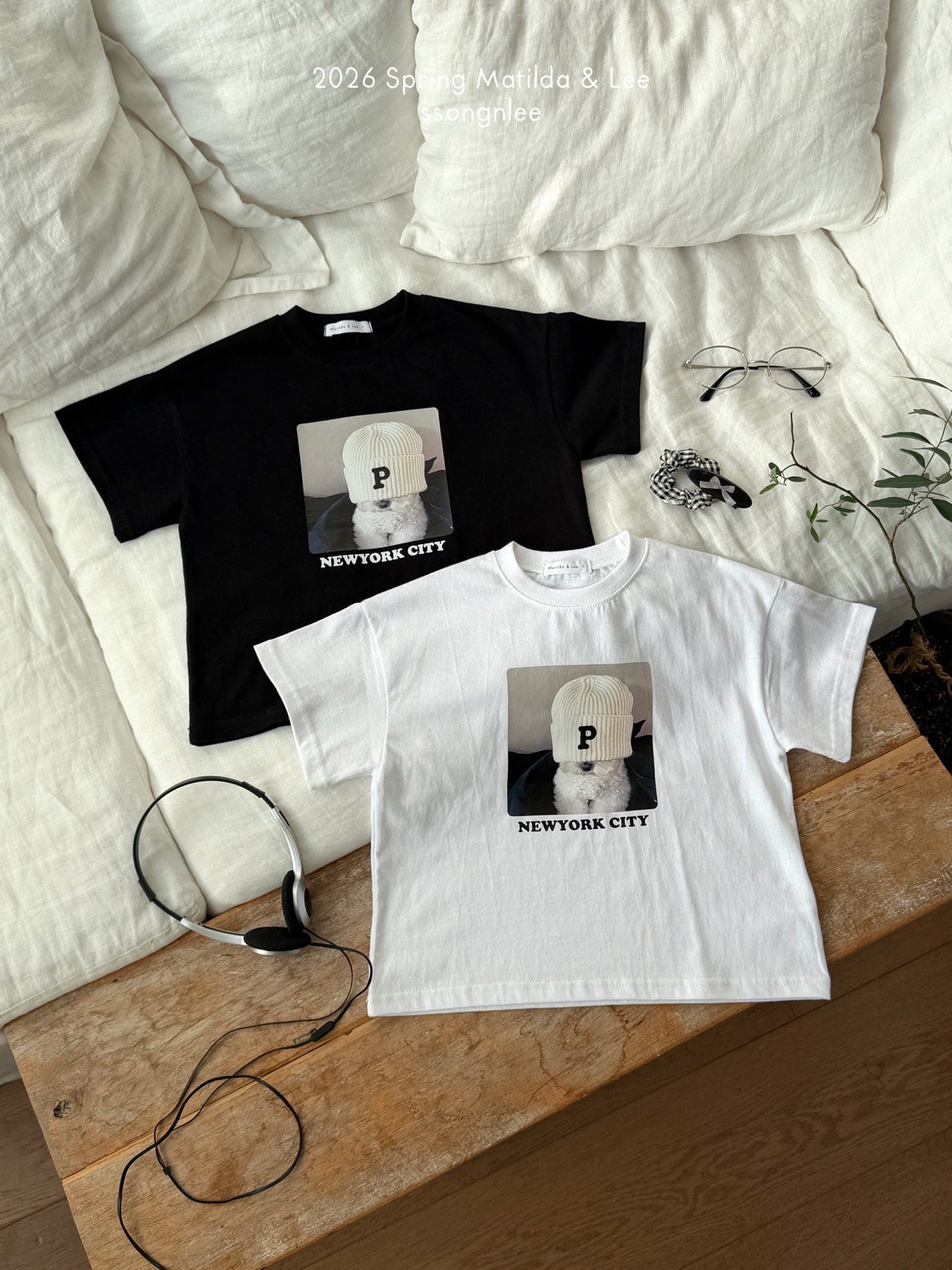 마틸다앤리-뉴욕강아지반팔티