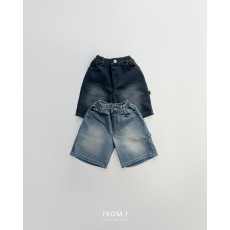 프롬아이-카펜더하프데님팬츠