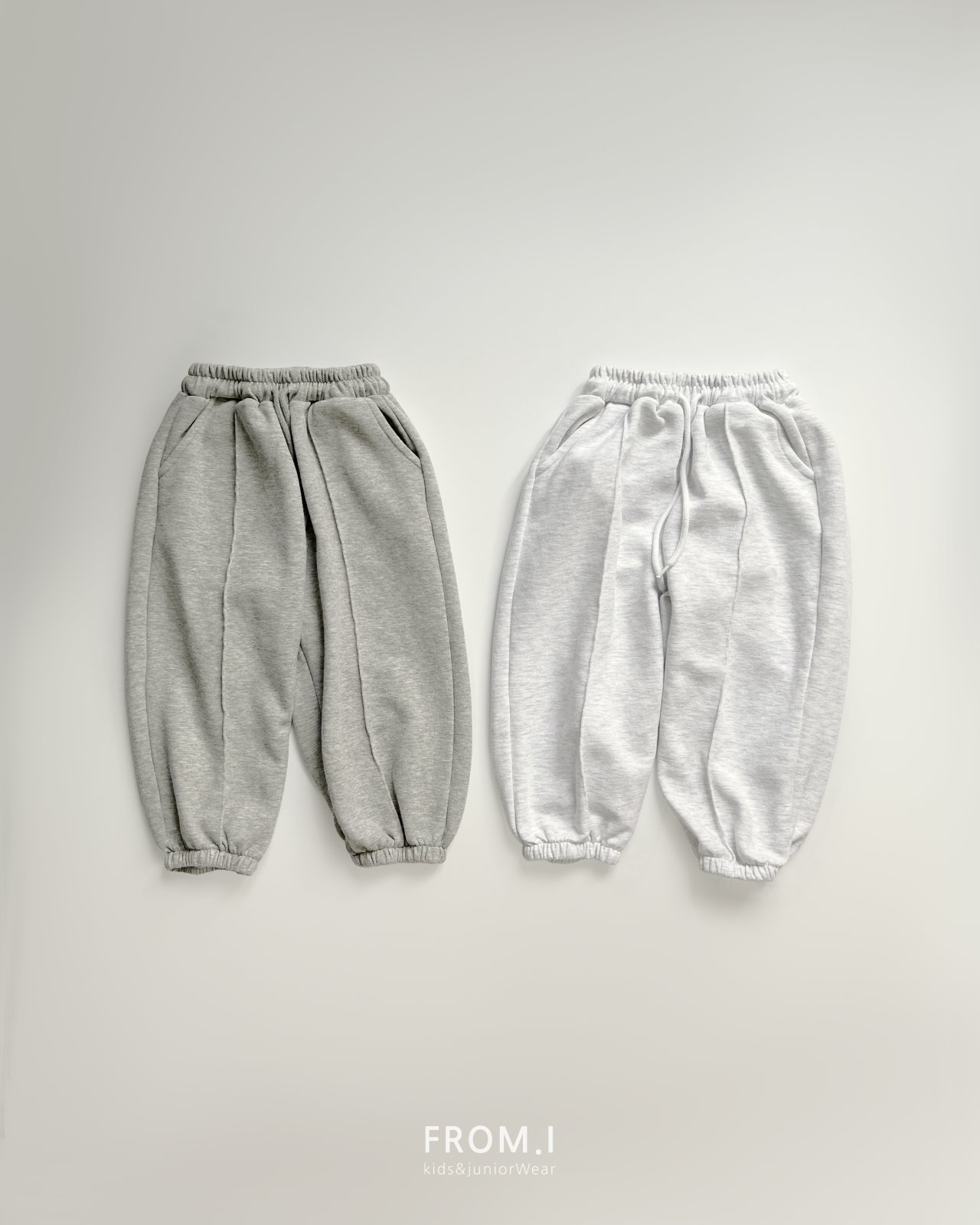 프롬아이-핀턱와이드조거팬츠