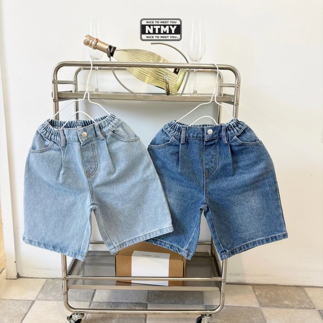 나이스미츄-데이즈하프데님팬츠