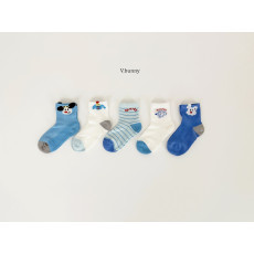 바닐라버니-블루스양말세트