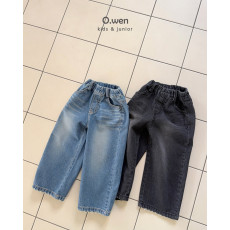 오웬-밑단구제데님팬츠
