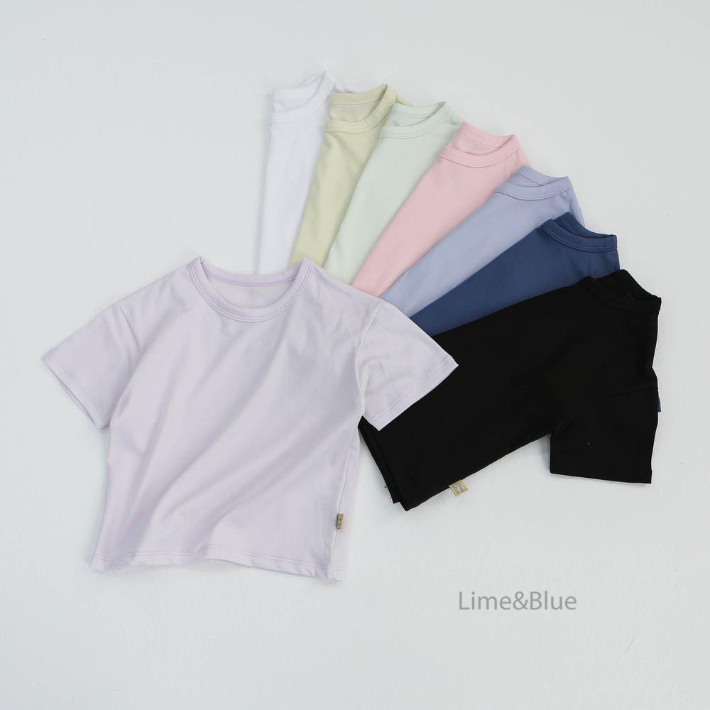 [여름]라임앤블루-SS썸머패피상하세트