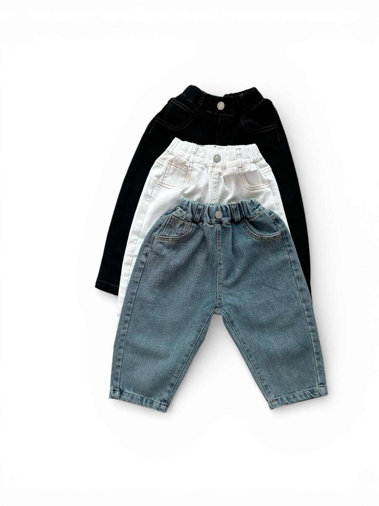 레브-베이직데님팬츠