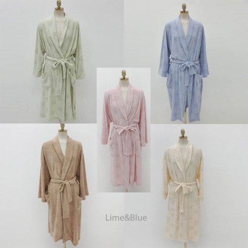 라임앤블루-SS라인곰돌이테리가운