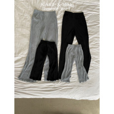 [여름]미끼-플리츠부츠컷팬츠