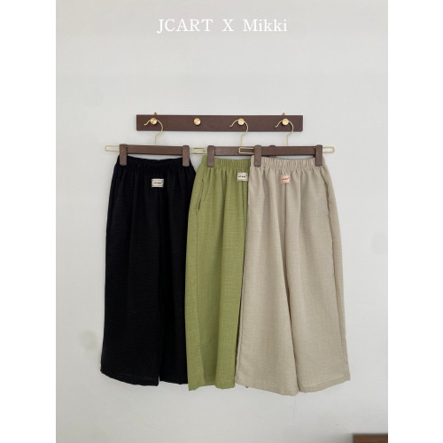 [여름]미끼-무릎안나오는린넨팬츠ADULT