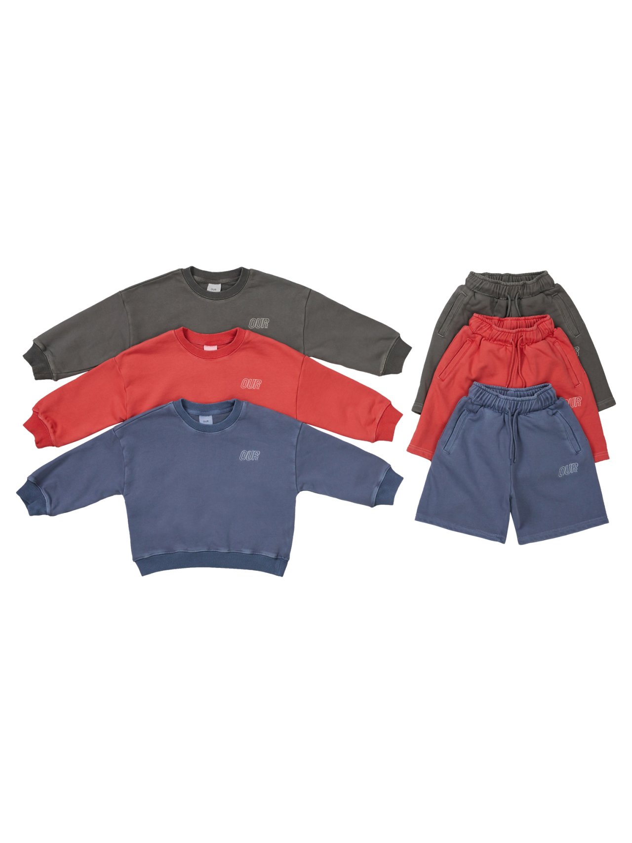 아워-스탠백로고SET