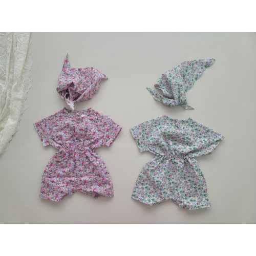 [여름]모란-꽃분이슈트보넷세트