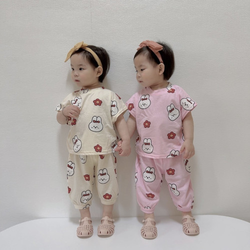 [여름]모란-래빗상하복