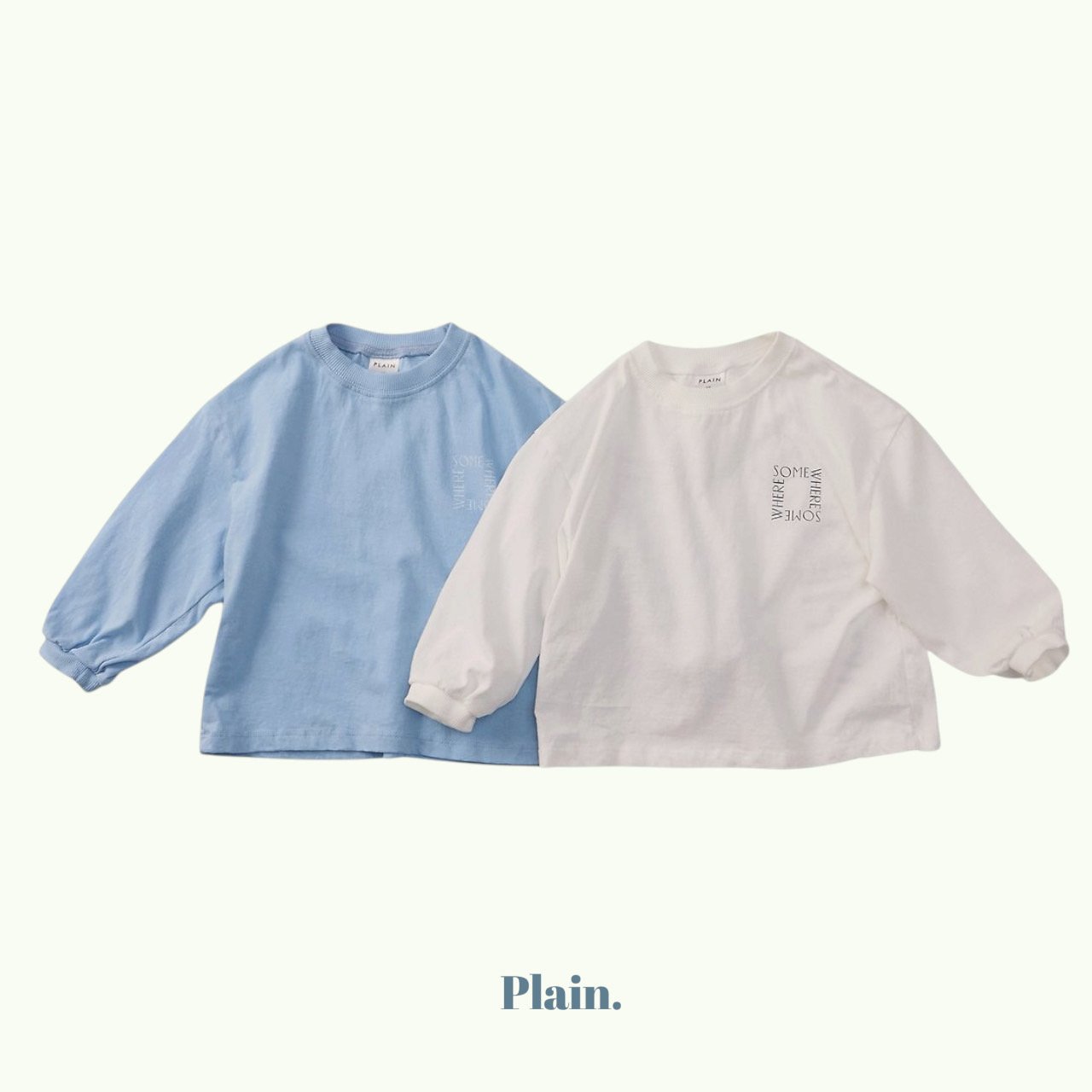 [여름]플레인-썸웨어롱티
