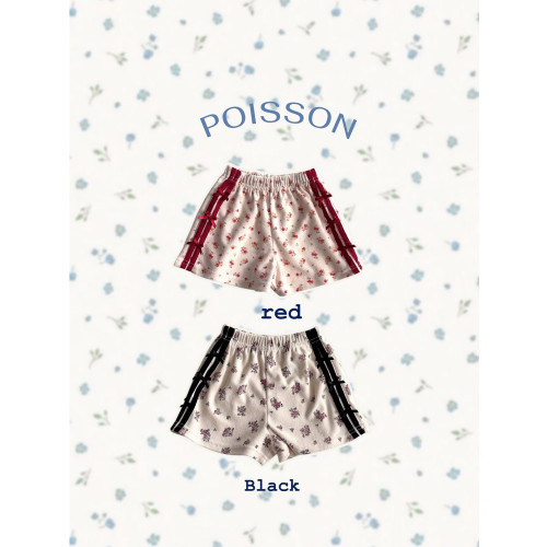 [여름]푸아송-플라워라인숏츠