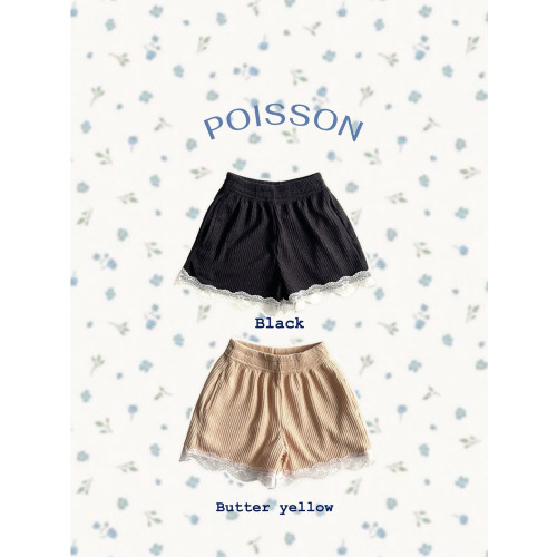 [여름]푸아송-샤이닝골지팬츠