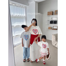 [여름]마마미-하트레터링T어덜트