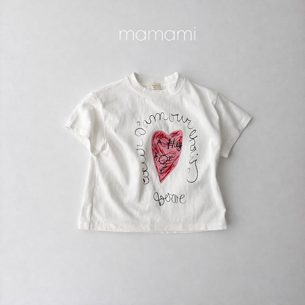 [여름]마마미-드로잉하트T