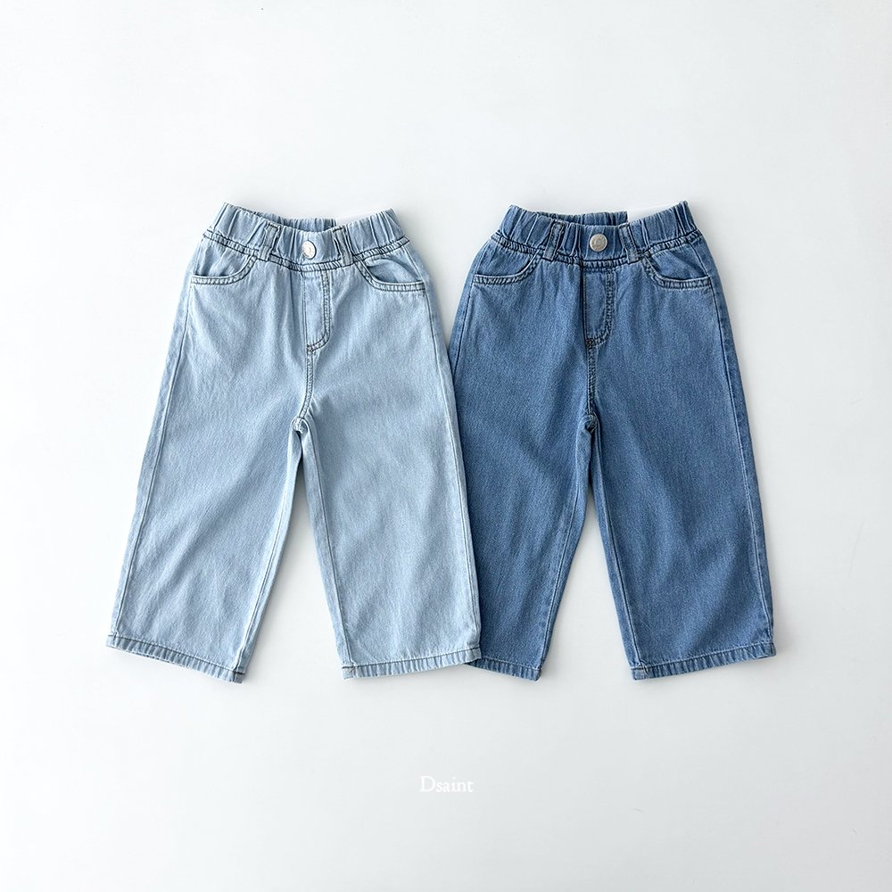 [여름]디세인트-쿨와이드데님